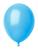 Balóny v pastelových farbách, farba - light blue