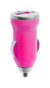 Hikal USB nabíjačka do auta, farba - pink
