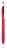 Ballpoint pen, farba - red