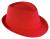 Hat, farba - red