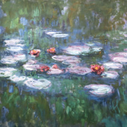 NOTIQUE Poznámkový kalendár Claude Monet 2027, 30 x 30 cm