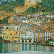 NOTIQUE Poznámkový kalendár Gustav Klimt 2027, 30 x 30 cm