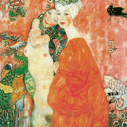 NOTIQUE Poznámkový kalendár Gustav Klimt 2027, 30 x 30 cm