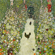 NOTIQUE Poznámkový kalendár Gustav Klimt 2027, 30 x 30 cm
