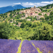 NOTIQUE Poznámkový kalendár Provence 2027, 30 x 30 cm
