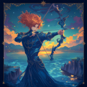 NOTIQUE Poznámkový kalendár Anime Zodiac 2027, 30 x 30 cm
