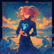 NOTIQUE Poznámkový kalendár Anime Zodiac 2027, 30 x 30 cm