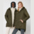 Padded Parker unisex zateplená parka bunda - Stanley Stella, farba - british khaki, veľkosť - 3XL