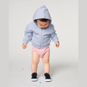 Baby Connector detská mikina na zips s kapucňou - Stanley Stella