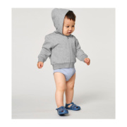 Baby Connector detská mikina na zips s kapucňou - Stanley Stella