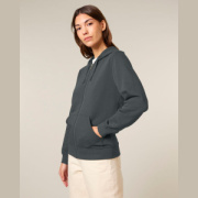 Mixer unisex mikina na zips s kapucňou - Stanley Stella