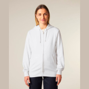 Connector 2.0 unisex medium fit mikina na zips s kapucňou - Stanley Stella