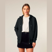 Connector 2.0 unisex medium fit mikina na zips s kapucňou - Stanley Stella