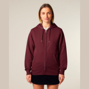 Connector 2.0 unisex medium fit mikina na zips s kapucňou - Stanley Stella