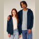 Connector 2.0 unisex medium fit mikina na zips s kapucňou