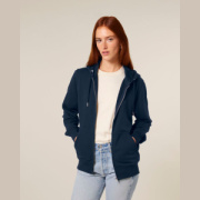 Connector 2.0 unisex medium fit mikina na zips s kapucňou - Stanley Stella