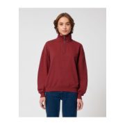 Miller Dry unisex boxy mikina so štvrťovým zipsom - Stanley Stella