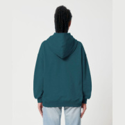 Cooper Dry unisex boxy mikina s kapucňou - Stanley Stella