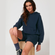 Cooper Dry unisex boxy mikina s kapucňou - Stanley Stella