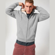 Hygger Sherpa unisex podšitá mikina na zips s kapucňou - Stanley Stella