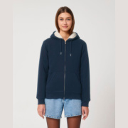 Hygger Sherpa unisex podšitá mikina na zips s kapucňou - Stanley Stella