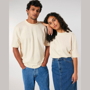 Blaster unisex oversized tričko s vysokým výstrihom