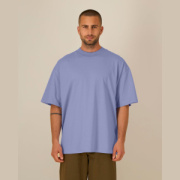 Blaster 2.0 unisex oversized tričko s vysokým výstrihom