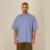 Blaster 2.0 unisex oversized tričko s vysokým výstrihom - Stanley Stella, farba - french navy, veľkosť - 3XL