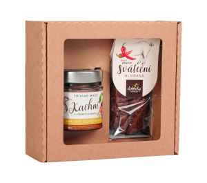 Darčekové balenie: Trhané kačacie mäso (rillettes) + Sviatočná klobása - 900251