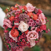 NOTIQUE Grid calendar Flowers 2027, 30 x 30 cm