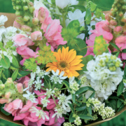 NOTIQUE Grid calendar Flowers 2027, 30 x 30 cm