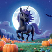 NOTIQUE Grid calendar Happy Unicorns 2027, 30 x 30 cm
