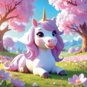 NOTIQUE Grid calendar Happy Unicorns 2027, 30 x 30 cm