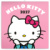 NOTIQUE Poznámkový kalendár Hello Kitty  2027, 30 x 30 cm