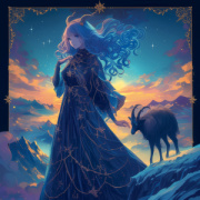 NOTIQUE Grid calendar Anime Zodiac 2027, 30 x 30 cm