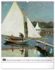 NOTIQUE Nástenný kalendár Claude Monet 2027, 48 x 56 cm