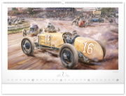 NOTIQUE Nástenný kalendár Oldtimers – Václav Zapadlík 2027, 64 x 42 cm