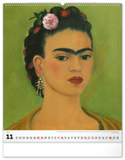 NOTIQUE Nástenný kalendár Frida Kahlo 2027, 48 x 56 cm