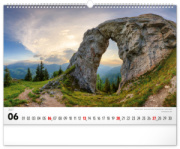 NOTIQUE Nástenný kalendár Magické Tatry 2027, 48 x 33 cm