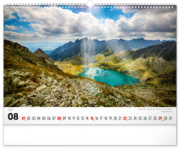 NOTIQUE Nástenný kalendár Magické Tatry 2027, 48 x 33 cm