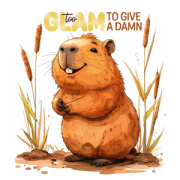 NOTIQUE Grid calendar Cheeky Capybaras 2027, 30 x 30 cm