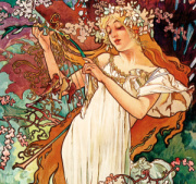 Kalendár Alfons Mucha - viazanka
