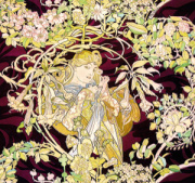 Kalendár Alfons Mucha - viazanka