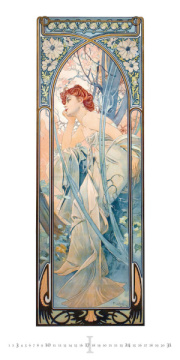 Kalendár Alfons Mucha