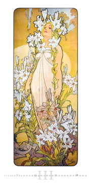 Kalendár Alfons Mucha