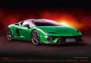 Kalendár Cars