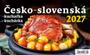 Kalendár Česko-slovenská kuchařka/kuchárka