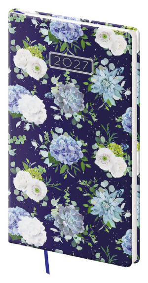Vreckový diár A6 Vario Lyra Floral