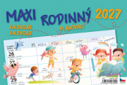 Maxi rodinný plánovací kalendár
