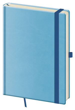 Zápisník Print Pop L bodkovaný Light blue